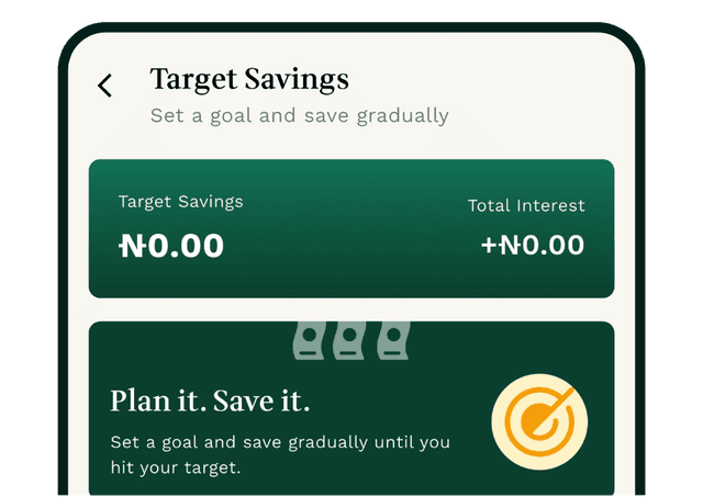 Target Savings